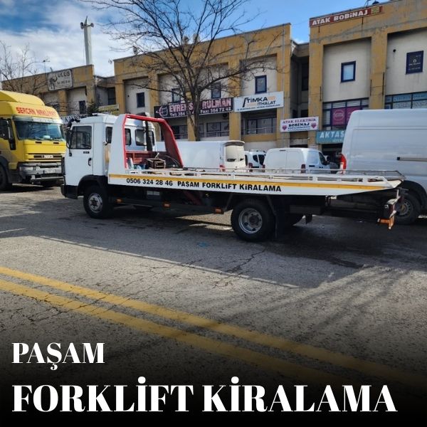 Ankara Yenimahalle forklift kiralama firması yük taşıma operasyonu